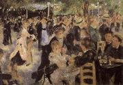 Pierre-Auguste Renoir Le Moulin de la Galette oil painting on canvas